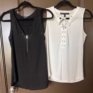 Business Casual Tanks Black & White